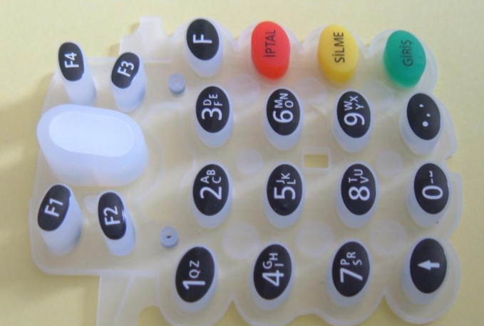 多色硅膠按鍵 多色硅膠按鍵