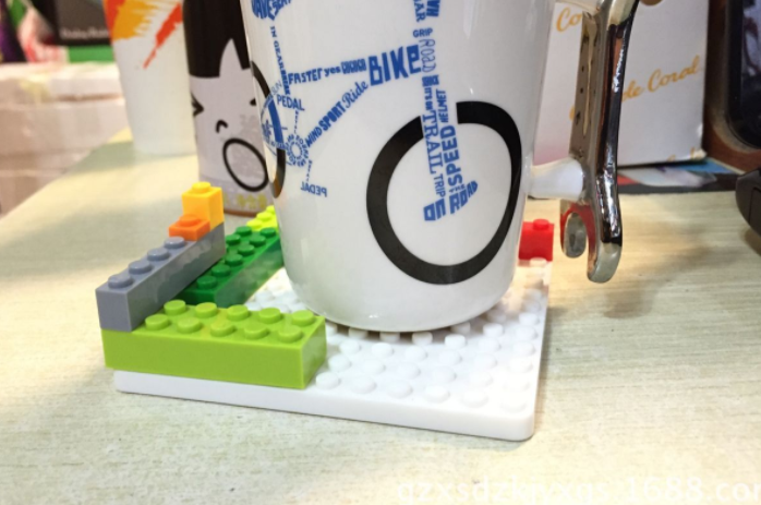 樂高硅膠杯墊 樂高硅膠杯墊