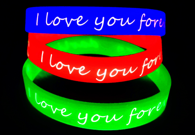 硅膠發光手環 硅膠發光手環