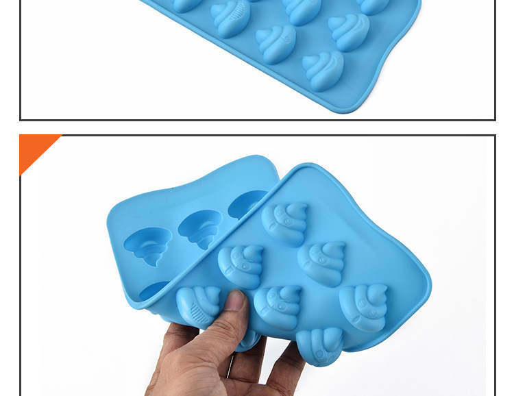 15連硅膠蛋糕模,便便圖案巧克力模,粑粑圖案翻糖模 15連硅膠蛋糕模,便便圖案巧克力模,粑粑圖案翻糖模