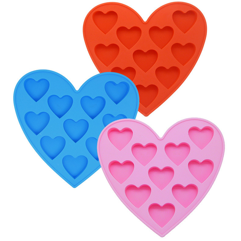 10連愛心巧克力模,10連巧克力模,愛心巧克力模 10連愛心巧克力模,10連巧克力模,愛心巧克力模