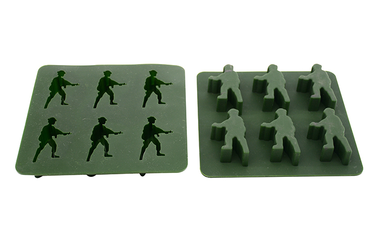 東莞硅膠模具,士兵巧克力模,6連硅膠模具 東莞硅膠模具,士兵巧克力模,6連硅膠模具