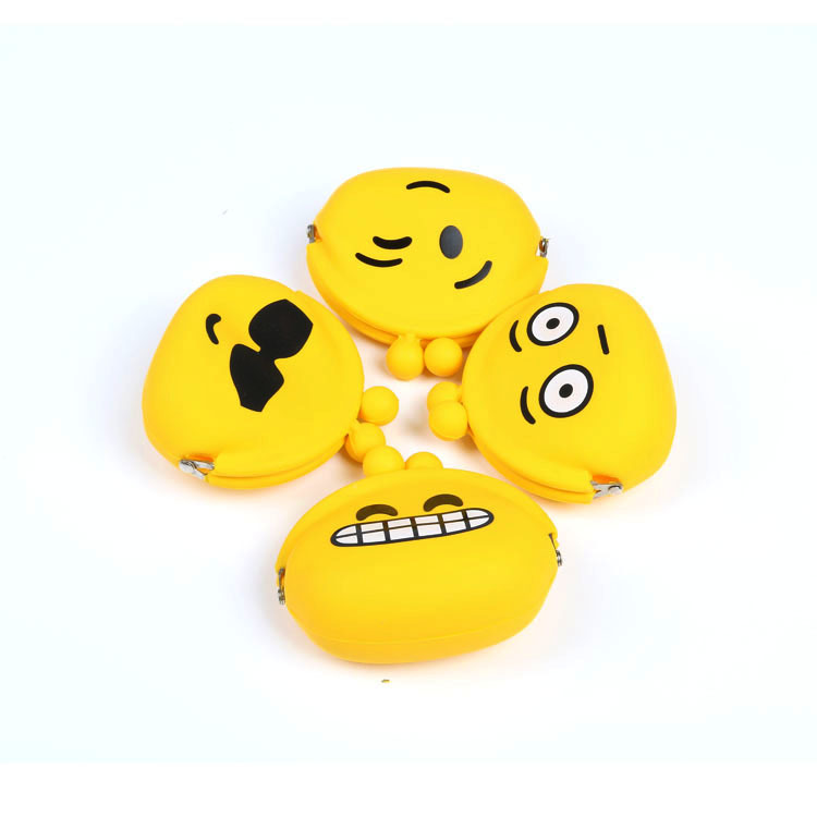 硅膠表情零錢包 硅膠表情零錢包