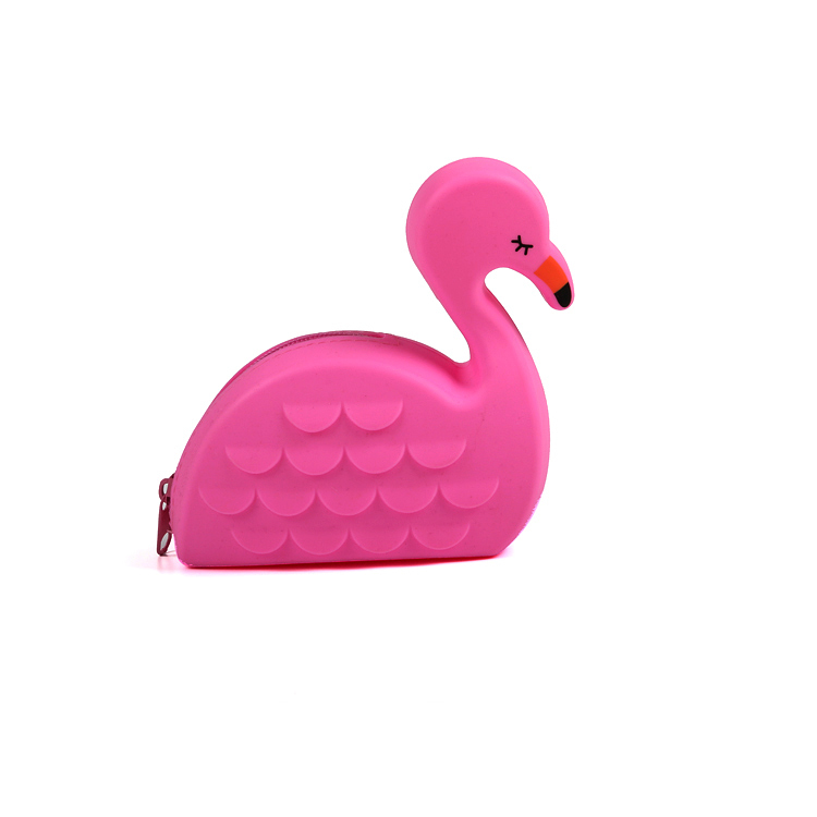 硅膠火烈鳥零錢包 硅膠火烈鳥零錢包