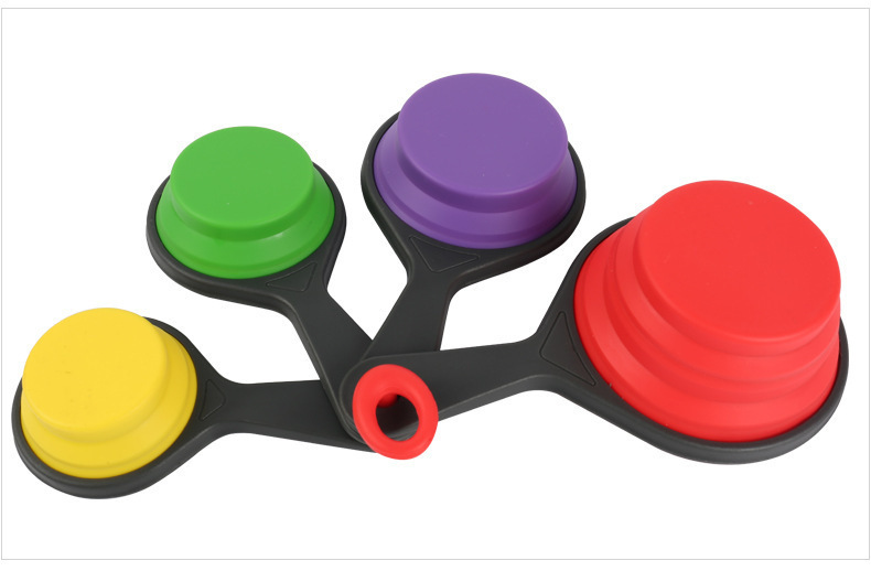 硅膠折疊量杯套裝工廠 硅膠折疊量杯套裝工廠