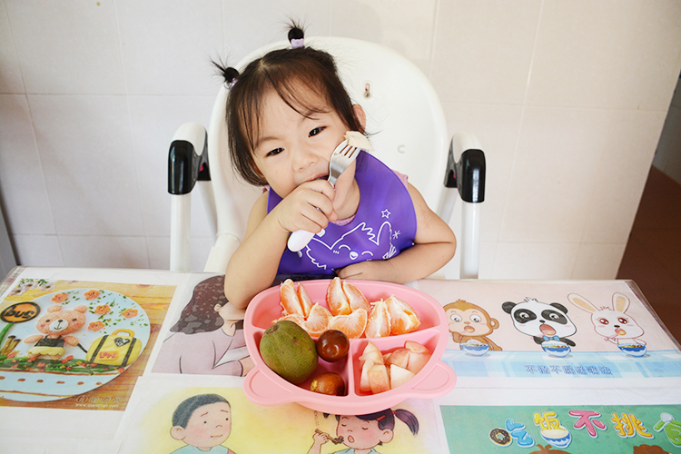 小熊硅膠餐盤實拍圖 小熊硅膠餐盤實拍圖